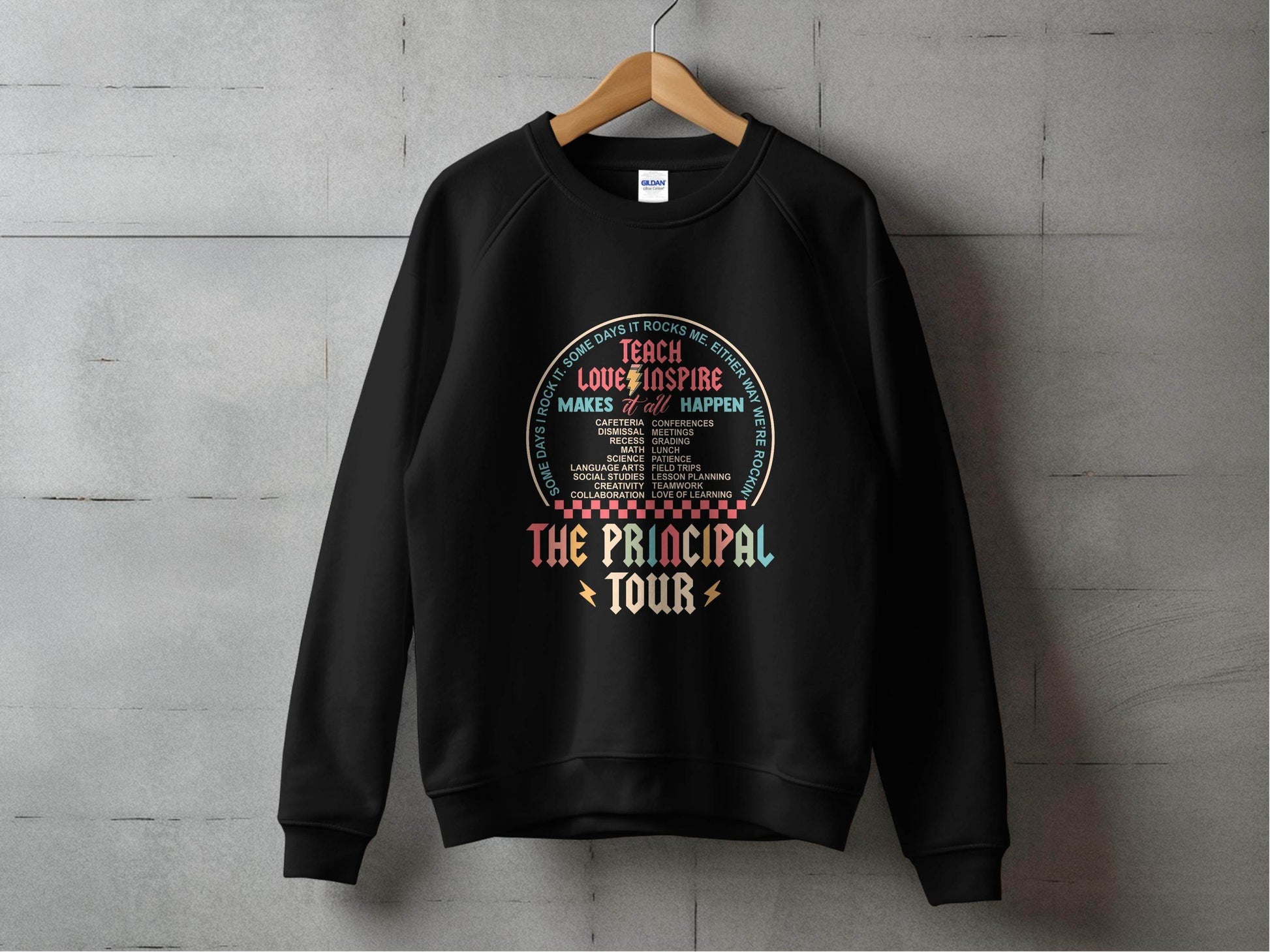 Teacher Inspired Designs Teach Love Inspire Sweater - Design & Vybe