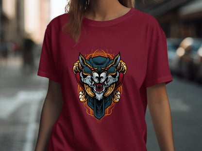 Fierce Design T-Shirt Stylish Exclusive Graphic T-Shirt - Design & Vybe