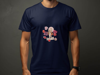Cupid with Love and Valentine's Day Elements T-Shirt - Design & Vybe