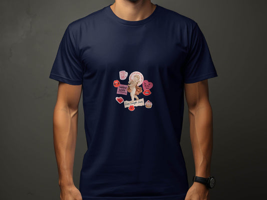 Cupid with Love and Valentine's Day Elements T-Shirt - Design & Vybe
