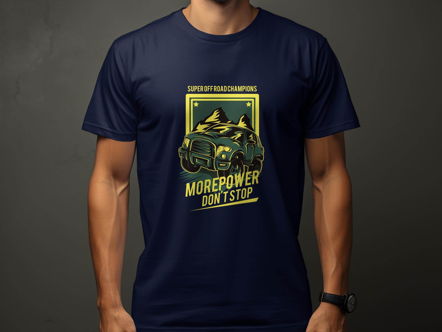 Morepower Don't Stop Super Off Road Champions Graphic T-Shirt - Design & Vybe