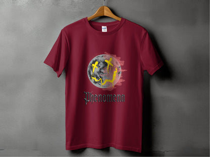 Phenomena Gothic Grunge Smile Face Design Style T-Shirt - Design & Vybe