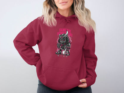 Samurai Something Design Featuring Swords and Shoes Hoodie - Design & Vybe