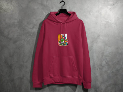 Animals in a Dojo Fighting Styles Illustration Hoodie - Design & Vybe