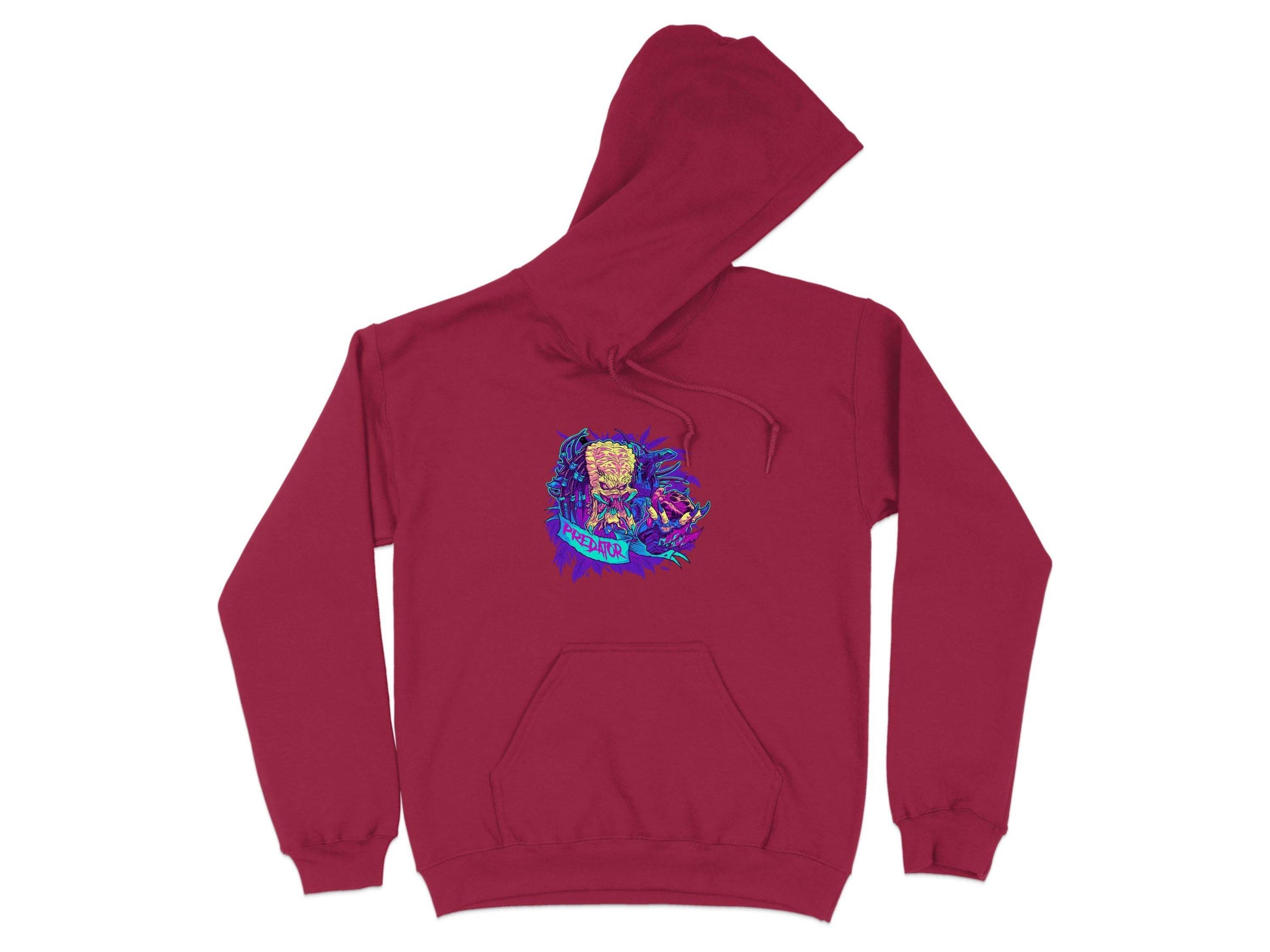 Predator Head With Leaves Awesome Graphic Design Hoodie - Design & Vybe