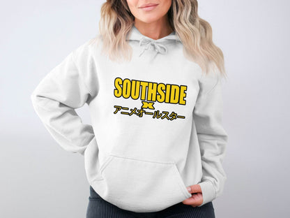 Southside with Anime All Stars Graphic Novelty Hoodie - Design & Vybe
