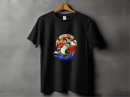 Hammerhead Shark Illustration Graphic T-Shirt - Design & Vybe