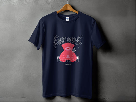 False Hope Teddy Premium Quality Graphic Design T-Shirt - Design & Vybe
