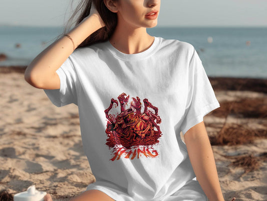 The Thing Horror Monster Dog Graphic Art Design T-Shirt - Design & Vybe