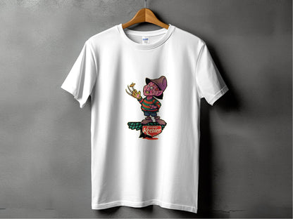 Freddy Keebler Halloween Horror Funny Parody Style T-Shirt - Design & Vybe