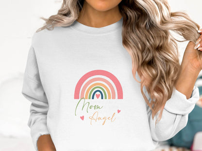 I'm Not Just A Mom To An Angel Mothers Day Sweater - Design & Vybe