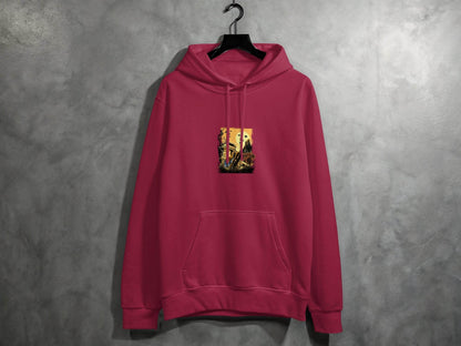 Hunter in the Wild with Loyal Dog Graphic Hoodie - Design & Vybe