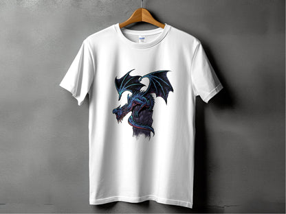 Fierce Dragon Graphic Print Design on Trendy T-Shirt - Design & Vybe