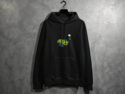 Eye-Catching Cash Printing Money Graphic Hoodie - Design & Vybe