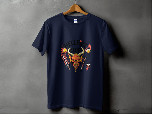 Hellfire Club Graphic Print T Shirt product
