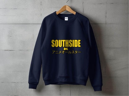 Southside with Anime All Stars Graphic Novelty Sweater - Design & Vybe