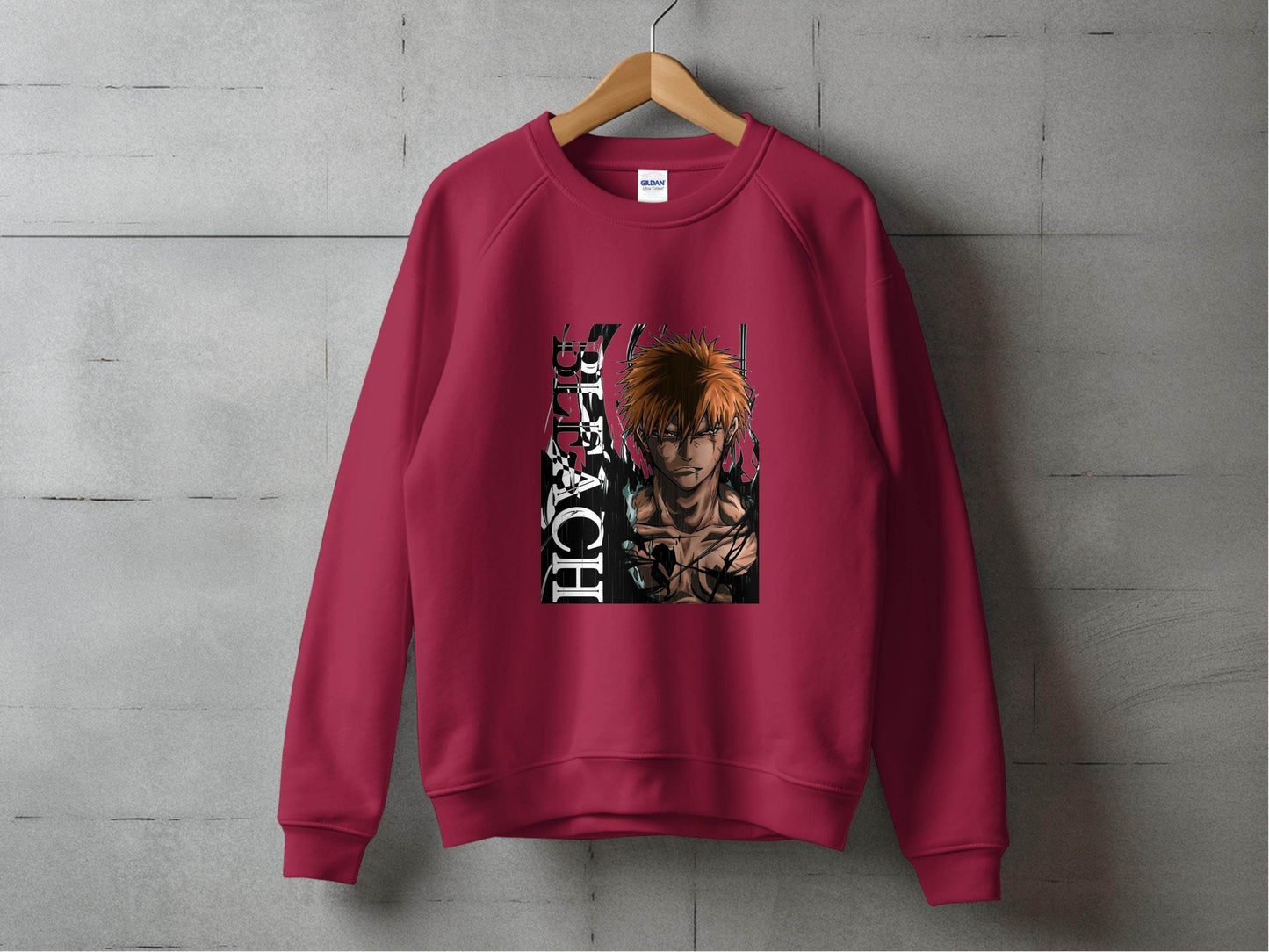 Bleach Ichigo Kurosaki Anime Character Cool Graphic Sweater - Design & Vybe