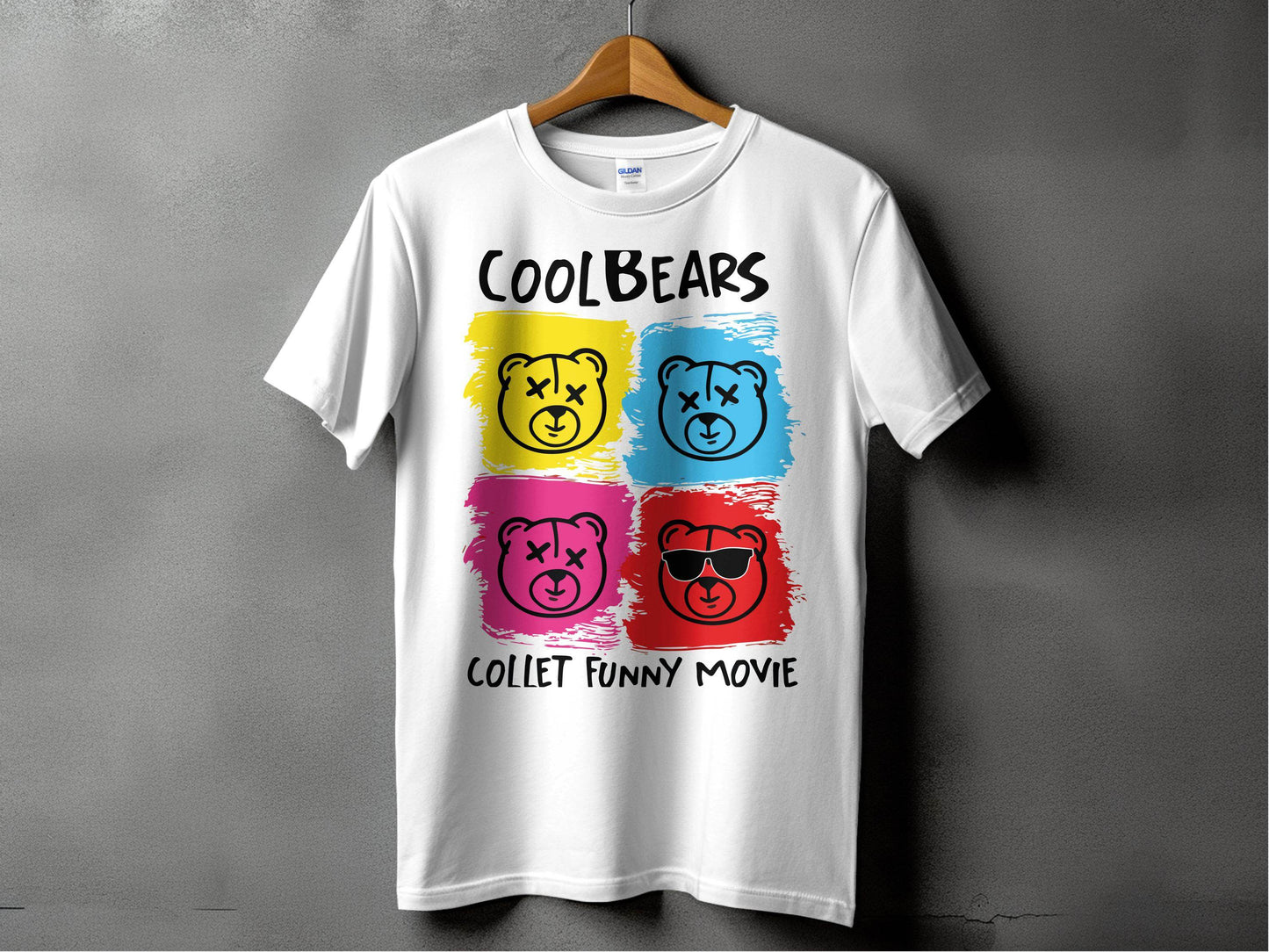 CoolBears Collet Funny Movie T-shirt product
