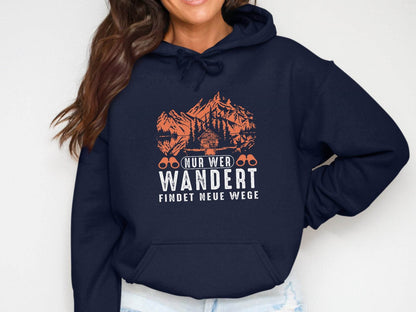 Outdoor Adventure Wanderlust Graphic Hoodie - Design & Vybe