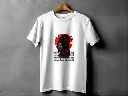 Cyberpunk Geisha Hustle Graphic Image T-Shirt - Design & Vybe