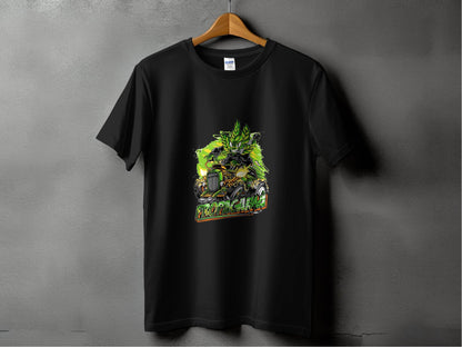 Propaganja Leaf Hot Rod Rider Graphic Print Design T-Shirt - Design & Vybe