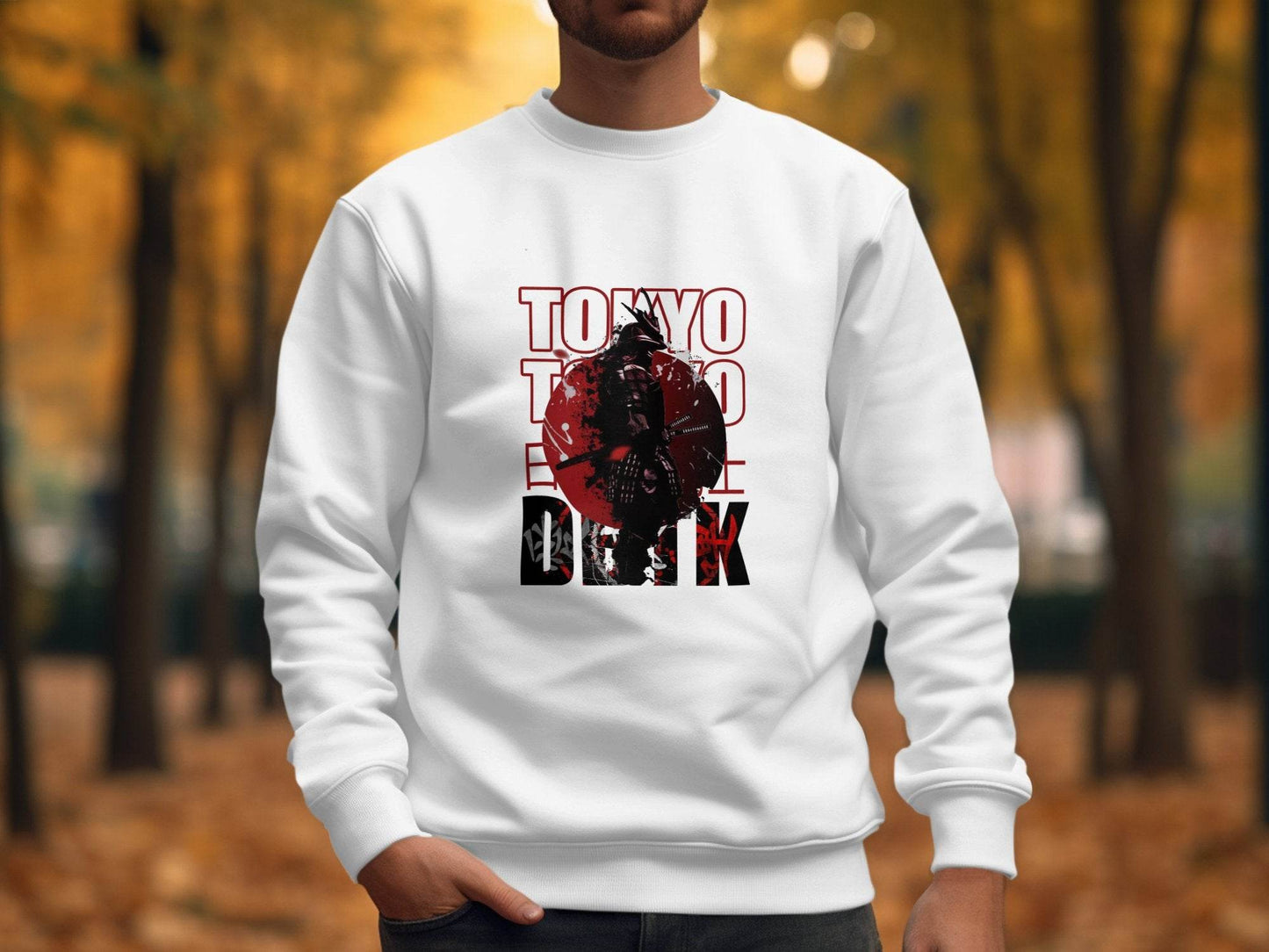 TOKYO Samurai Warrior Japan Style Art Sweater - Design & Vybe