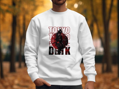 TOKYO Samurai Warrior Japan Style Art Sweater - Design & Vybe