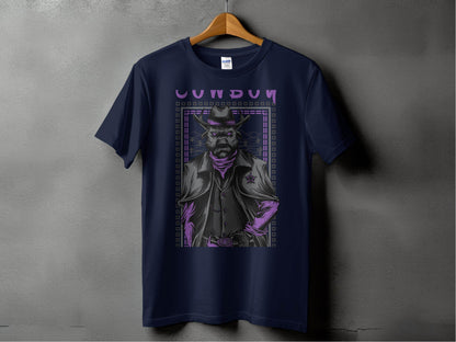 Warrior Cowboy With Attitude Graphic Apparel T-Shirt - Design & Vybe