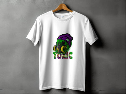 Toxic Waste Character Image Design Printed Graphic T-Shirt - Design & Vybe