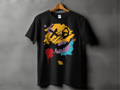 Colorful Smile Mood Abstract Art T-Shirt - Design & Vybe