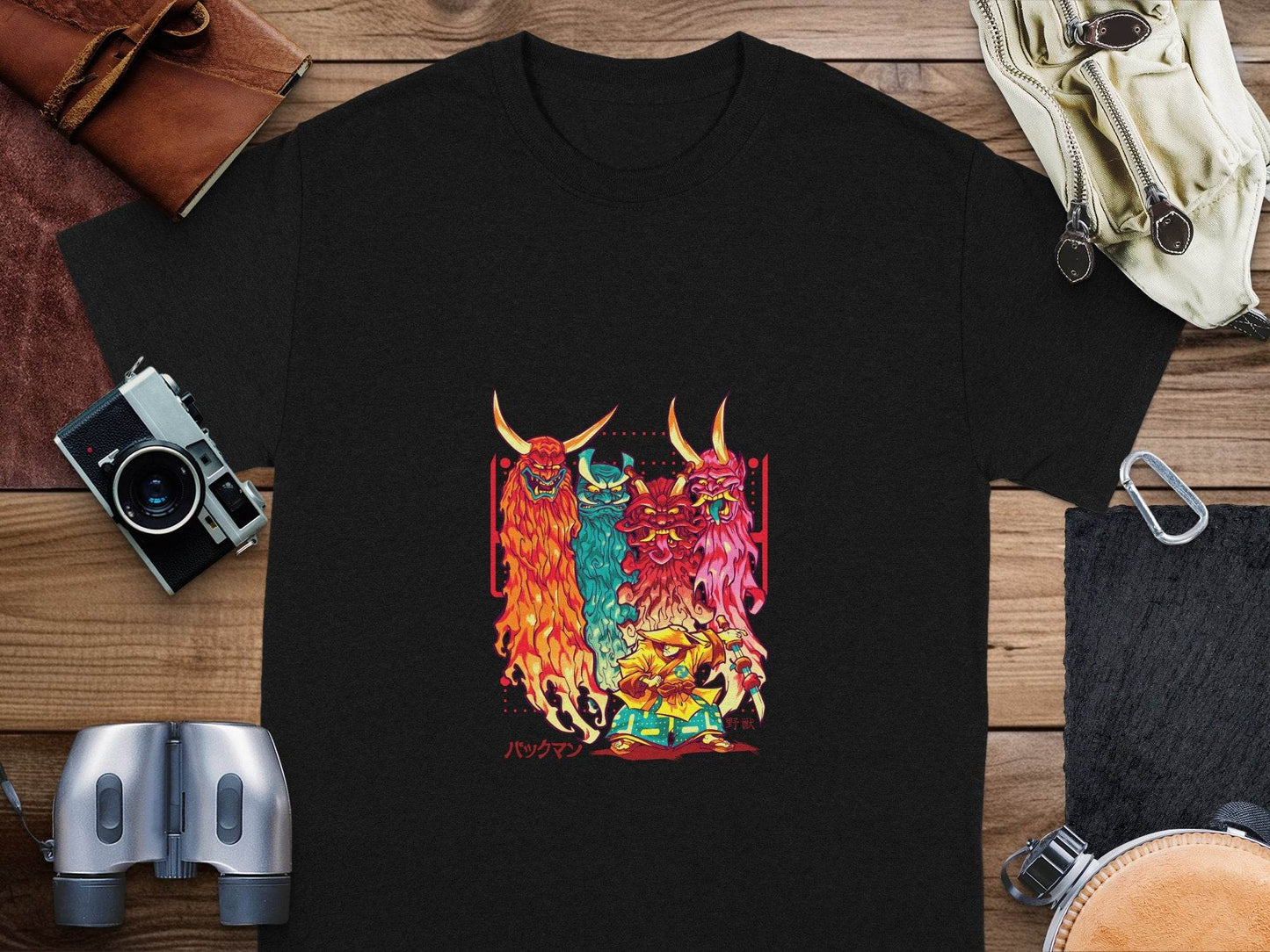 Samurai Versus Demons Graphic Novelty Unisex T-Shirt - Design & Vybe