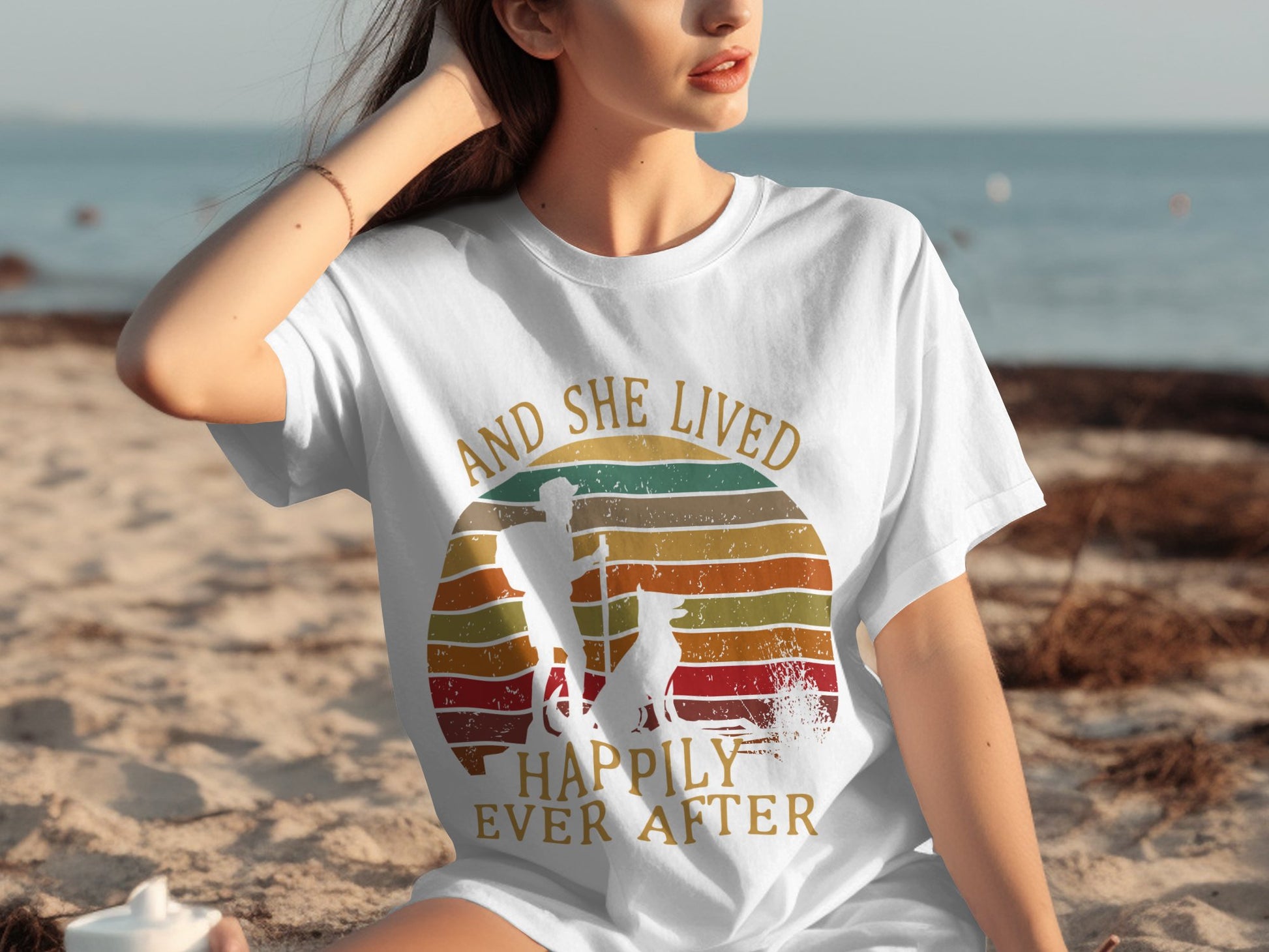 And She Lived Happily Ever After T-shirt product