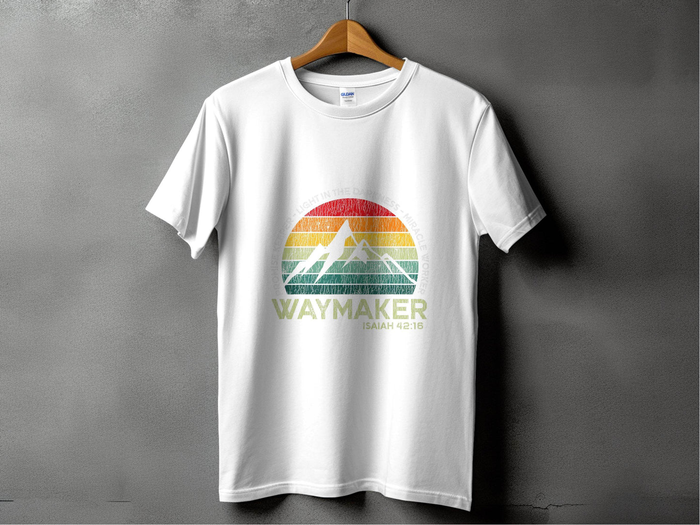 Waymaker Isaiah 42:16 Light In The Darkness T-Shirt - Design & Vybe