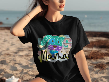 Dog Mama Colorful Graphic Design Great Gift Idea T-Shirt - Design & Vybe