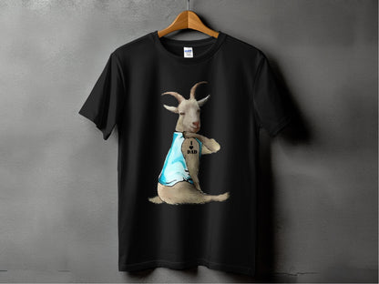 Funny Goat I Dad Superhero T-Shirt for casual wear product