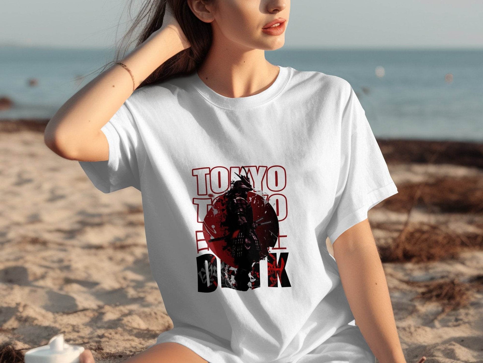 TOKYO Samurai Warrior Japan Style Art T-Shirt - Design & Vybe