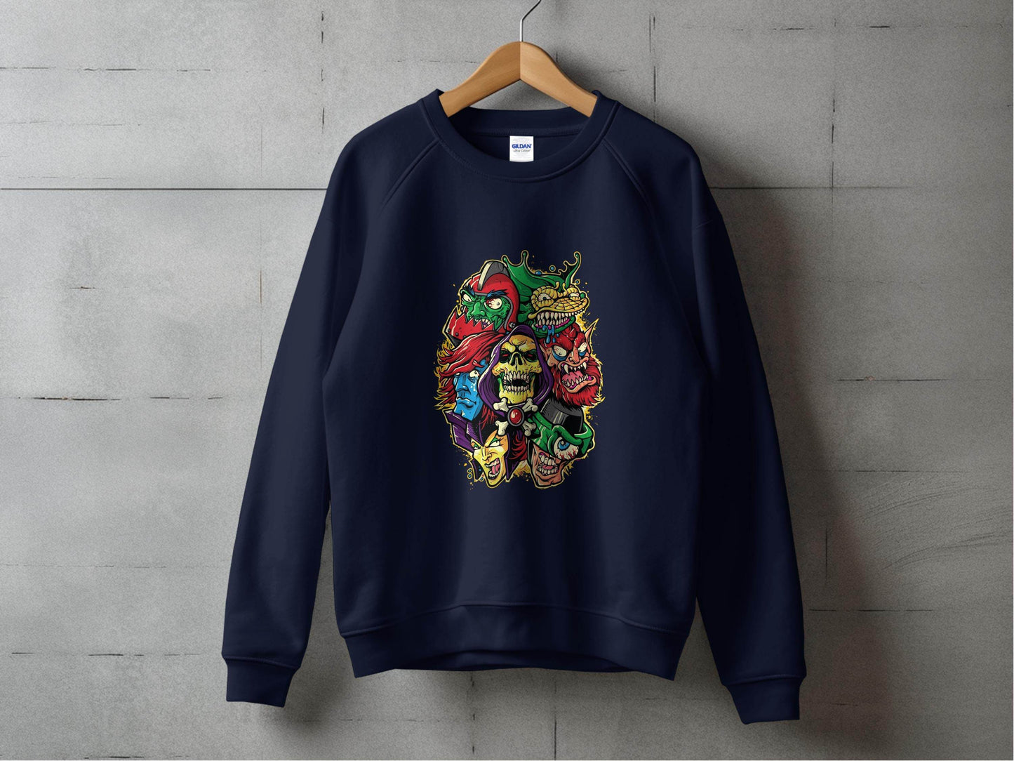 Masters of the Universe Cartoon Villains Collage Sweater - Design & Vybe