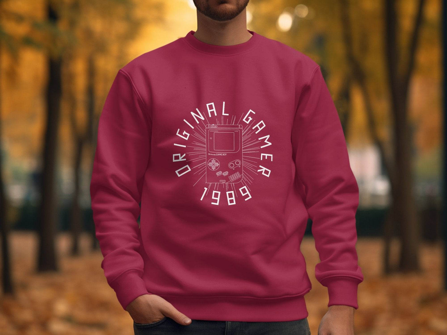 Original Gamer Nintendo Gameboy Since 1989 Design Sweater - Design & Vybe