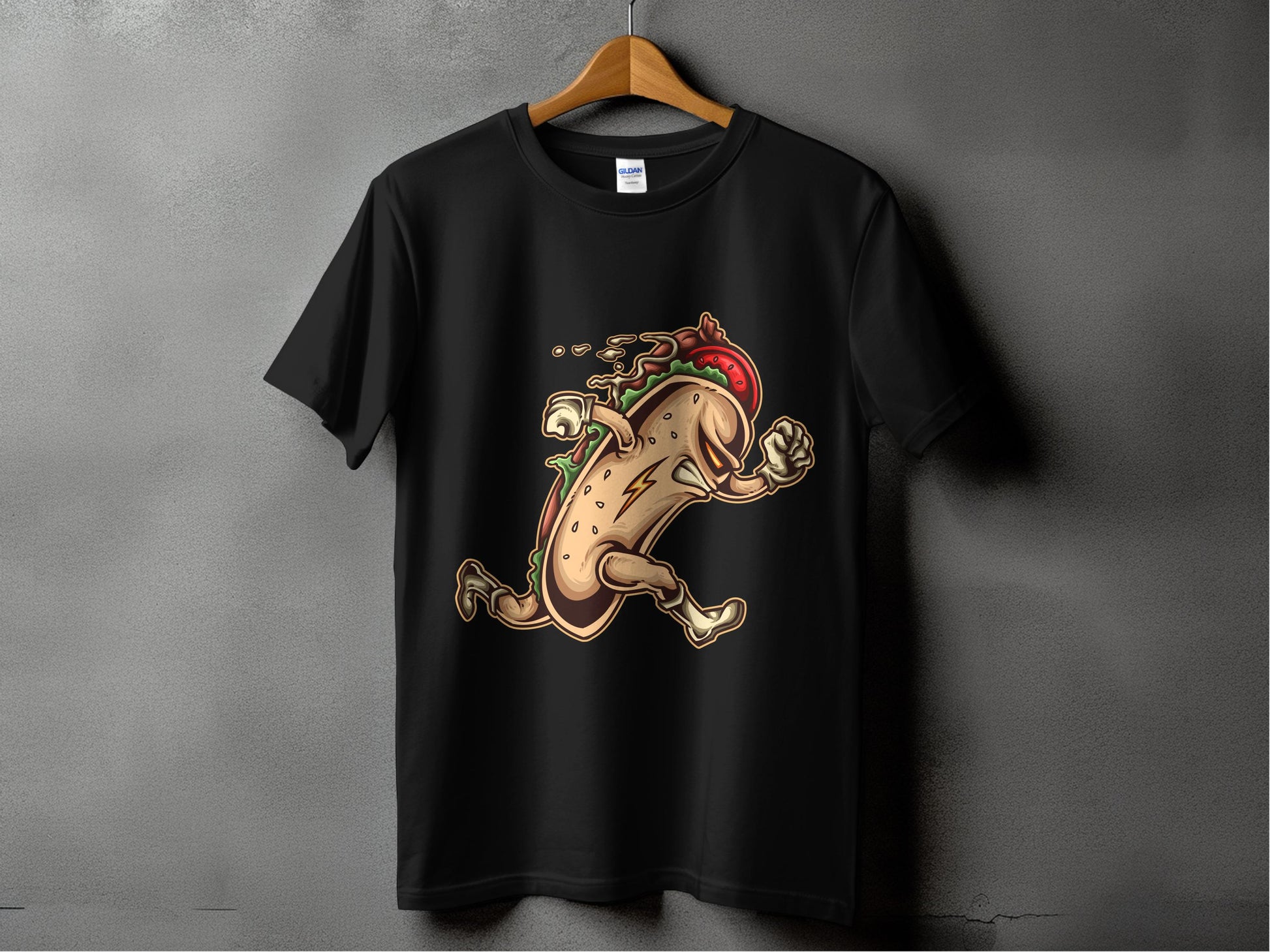 Unique Animated Taco Character T-Shirt product