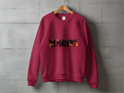One Punch Man Anime Crew Neck Sweatshirt product type