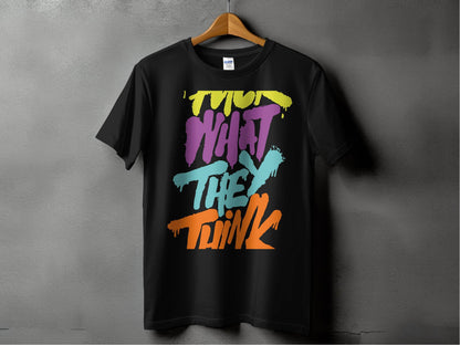Bold Colorful Statement Graphic Tee Shirt product
