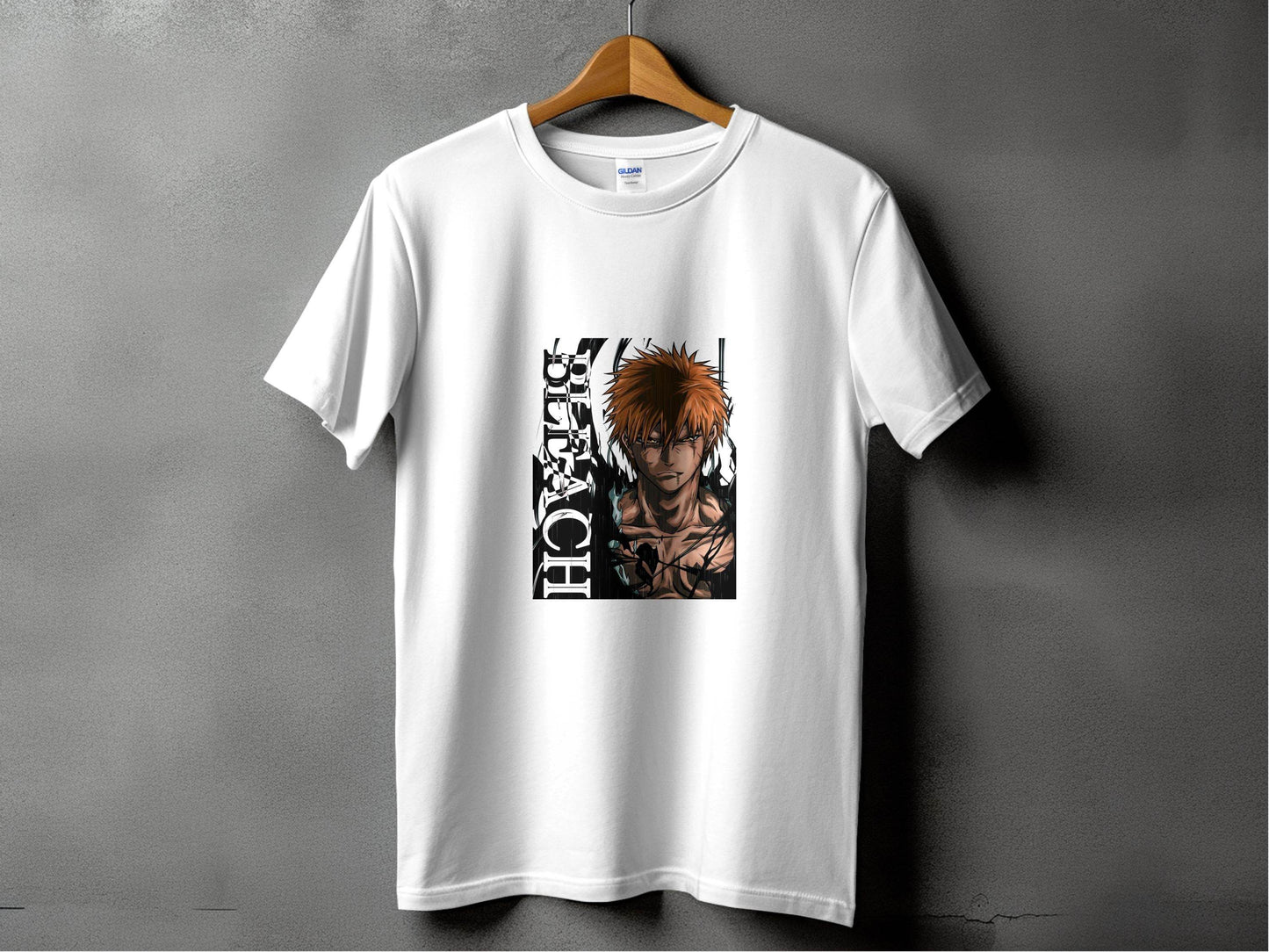 Bleach Ichigo Kurosaki Anime Character Cool Graphic T-Shirt - Design & Vybe