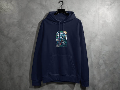 Monstrous Creatures Graphic Design Artwork Hoodie - Design & Vybe