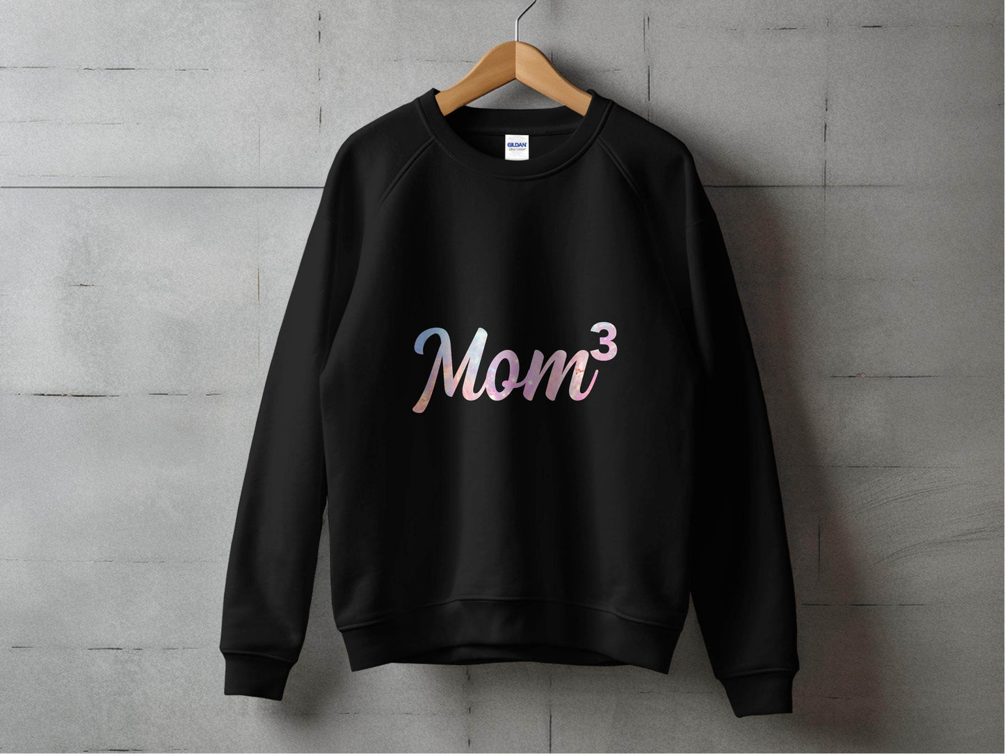 Mom Cubed Galaxy Design For Mothers Mothers Day Sweater - Design & Vybe