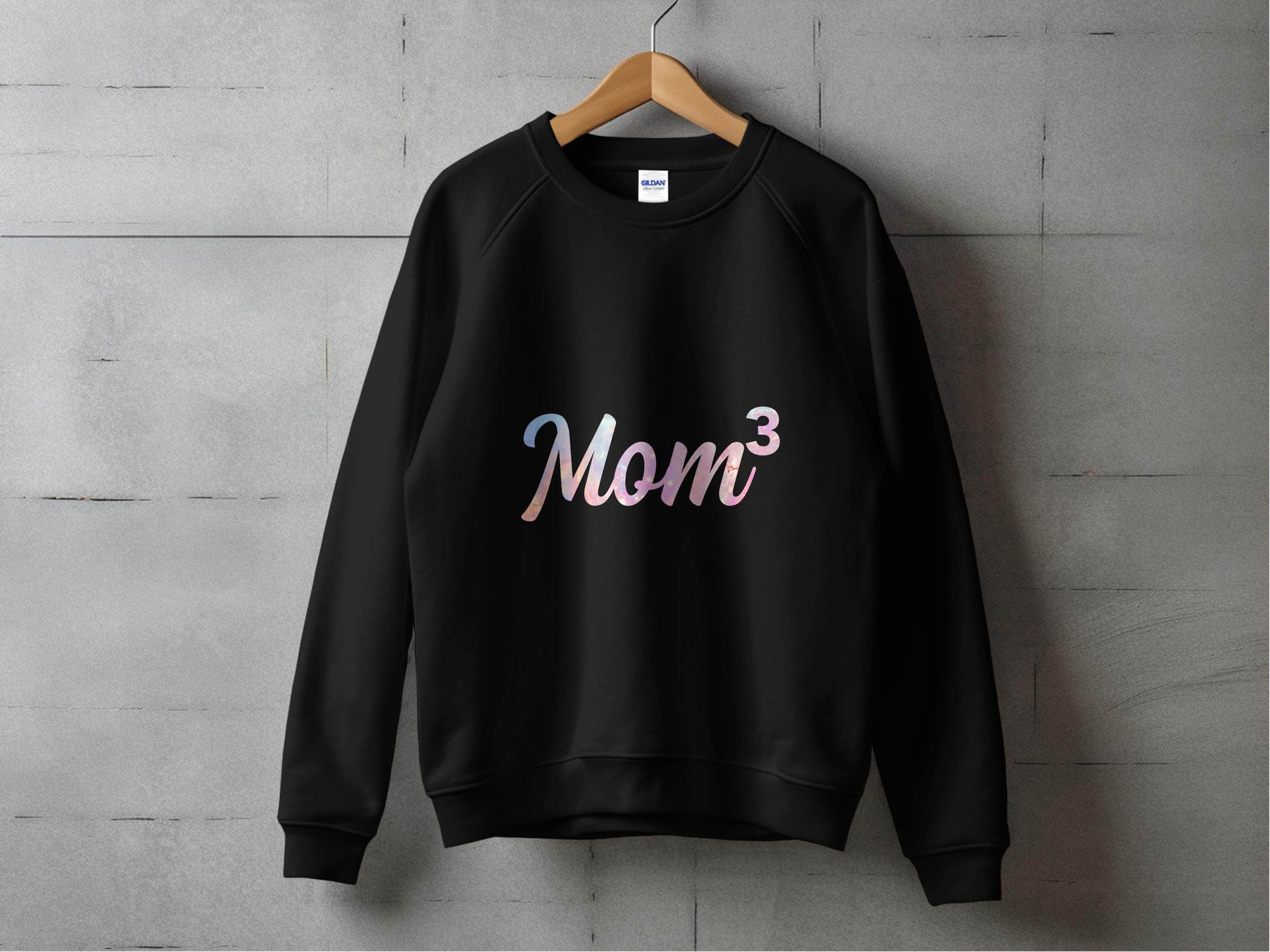 Mom Cubed Galaxy Design For Mothers Mothers Day Sweater - Design & Vybe