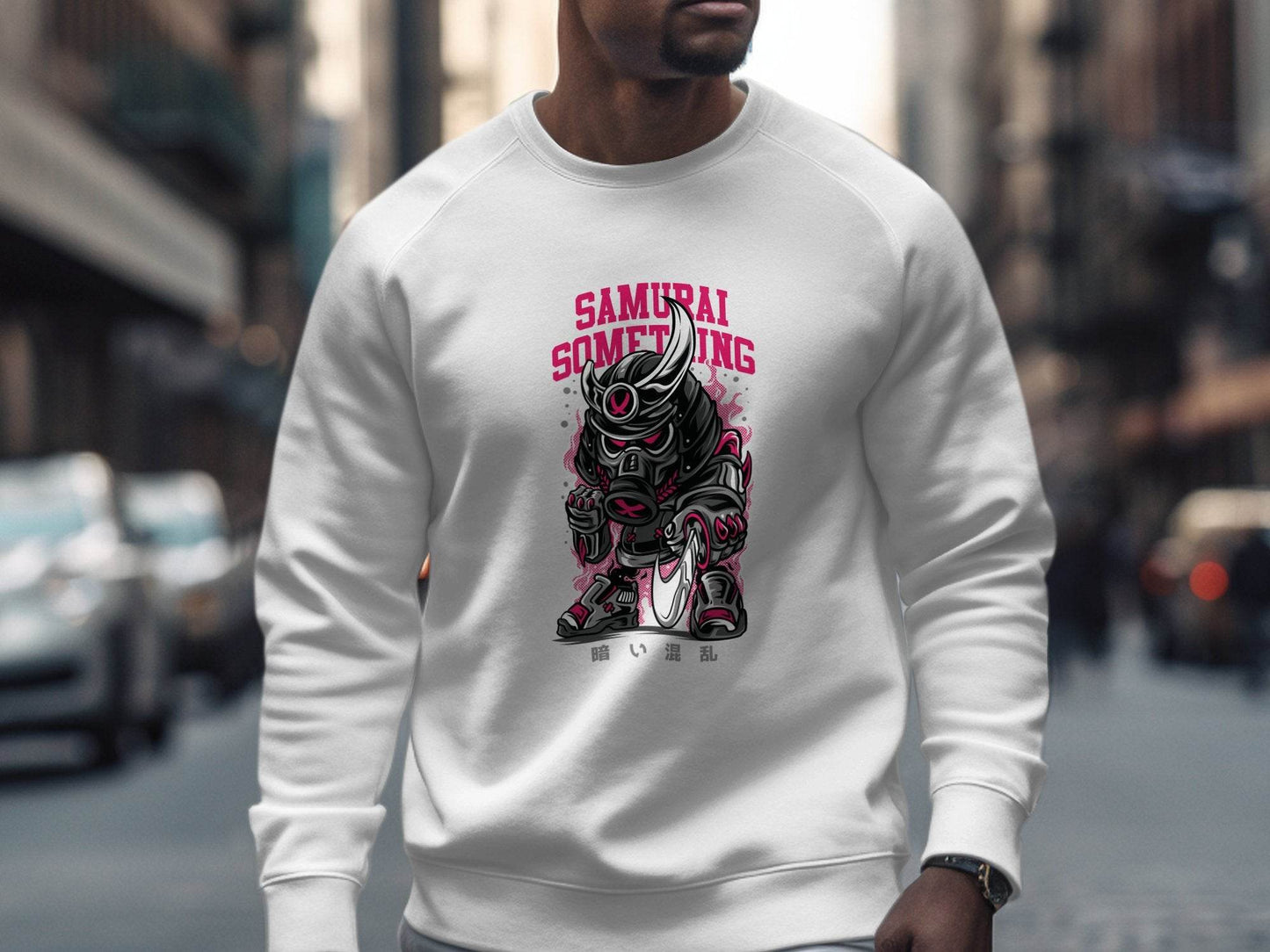 Samurai Something Design Featuring Swords and Shoes Sweater - Design & Vybe