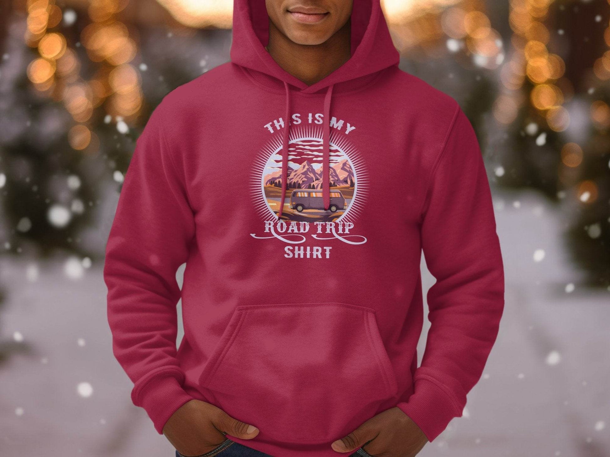 Road Trip Adventure Graphic Comfortable Hoodie - Design & Vybe