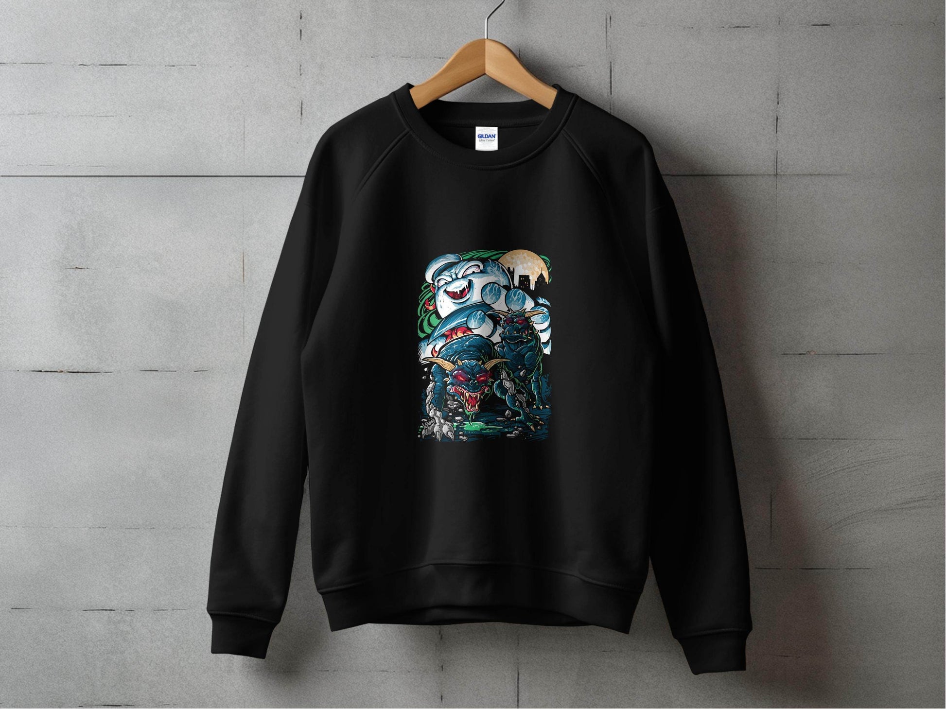 Monstrous Creatures Graphic Design Artwork Sweater - Design & Vybe