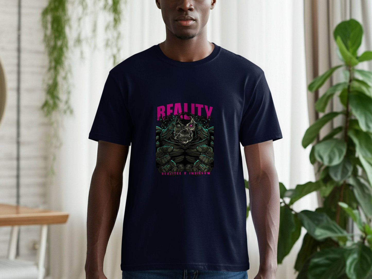 Reality Indiecow Realitee Monster Graphic T-Shirt - Design & Vybe