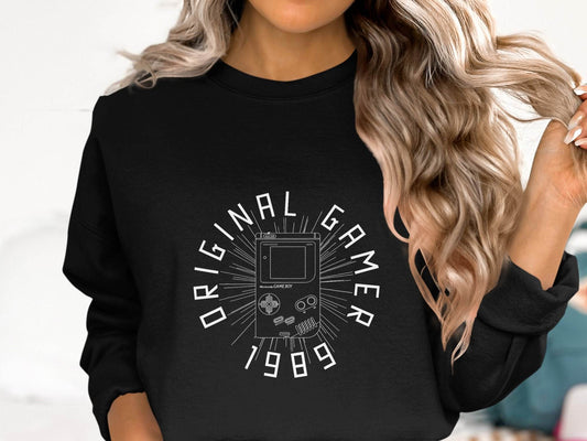 Original Gamer Nintendo Gameboy Since 1989 Design Sweater - Design & Vybe